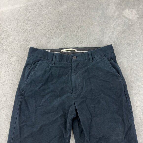 Norse Projects Brushed Moleskin Navy Blue Pants Men’s Size 32 Regular - Picture 3 of 14